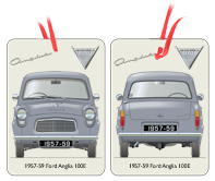 Ford Anglia 100E 1957-59 Air Freshener